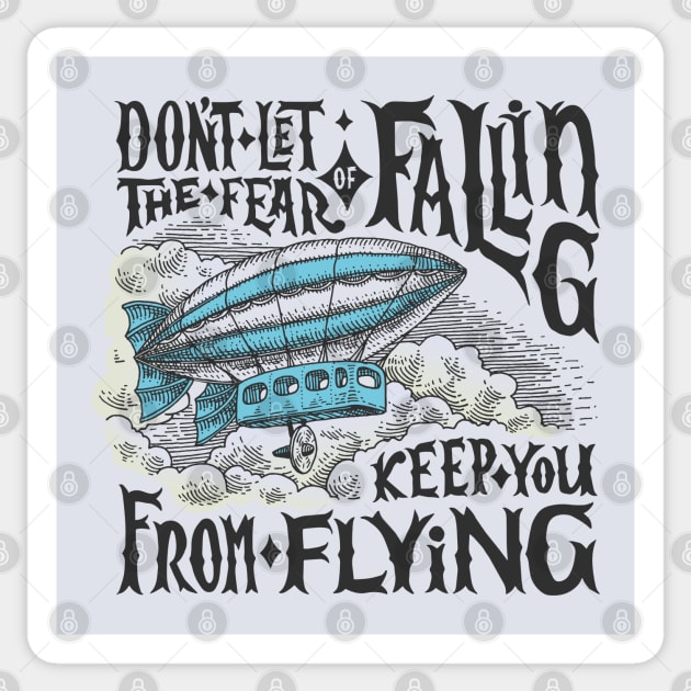 Fly High Sticker by machmigo